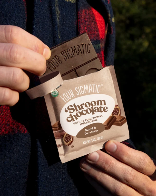 Mushroom Chocolate Bars